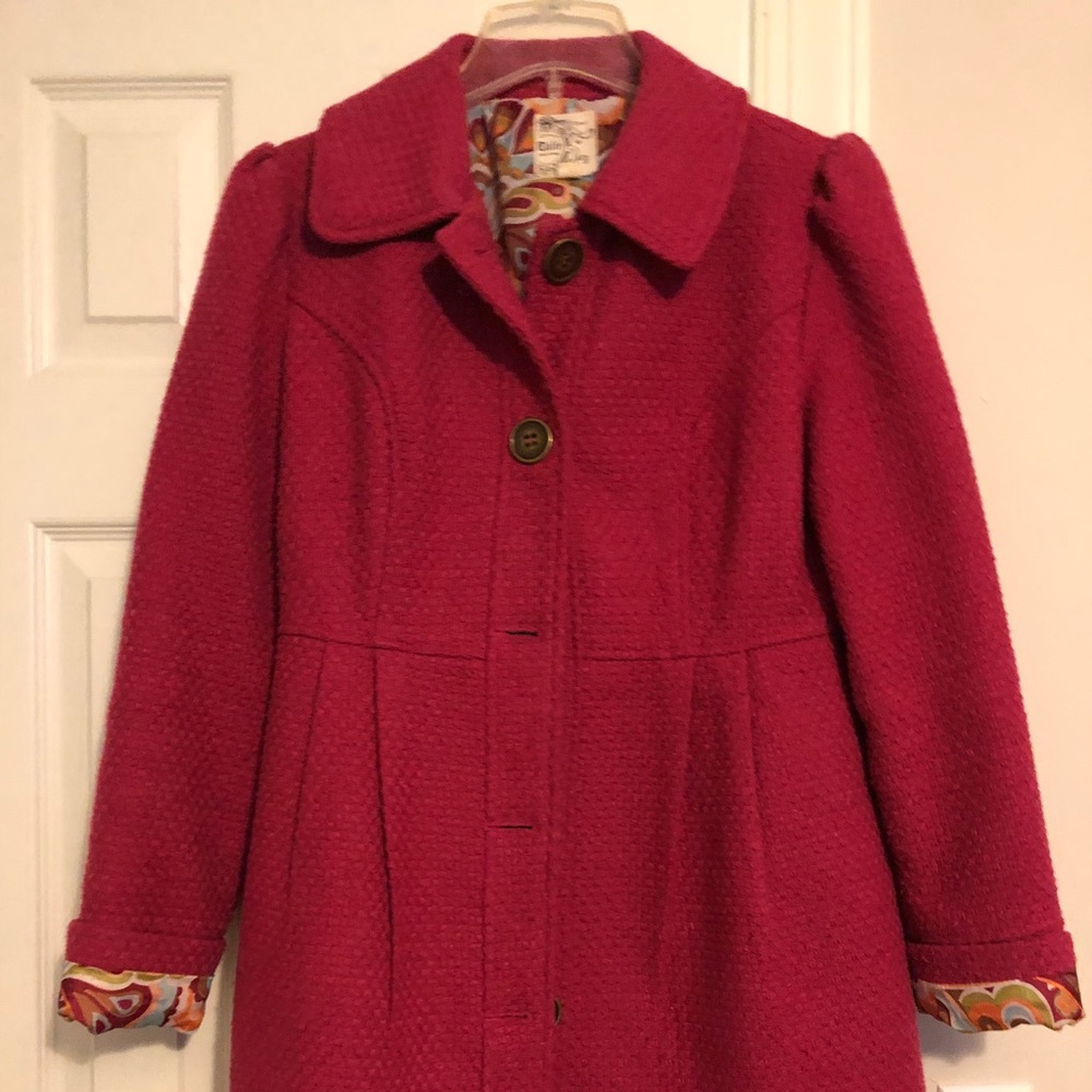 Tulle pink coat